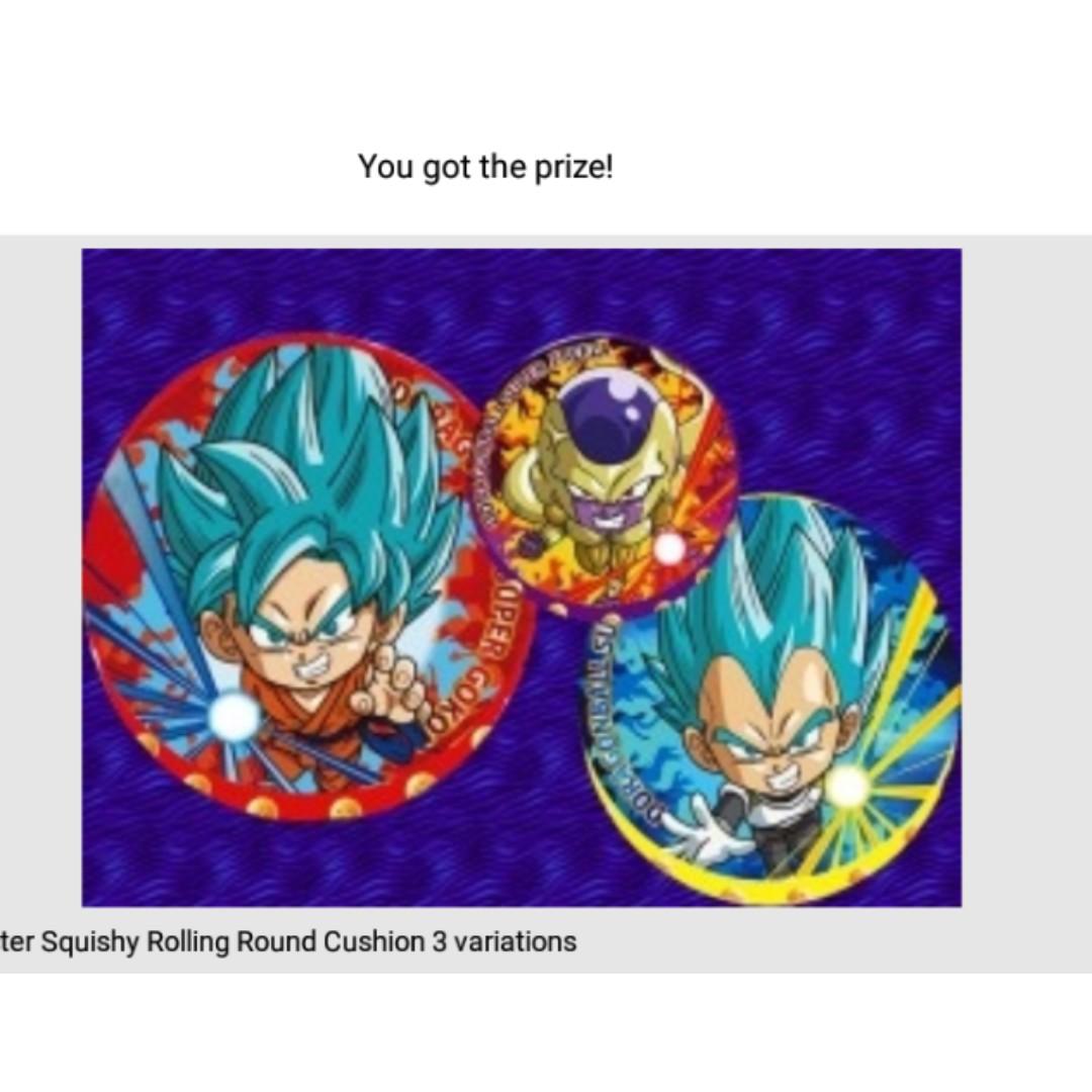 Direct Shipping Dragon Ball Super Broly Cylinder Chibi Cushion