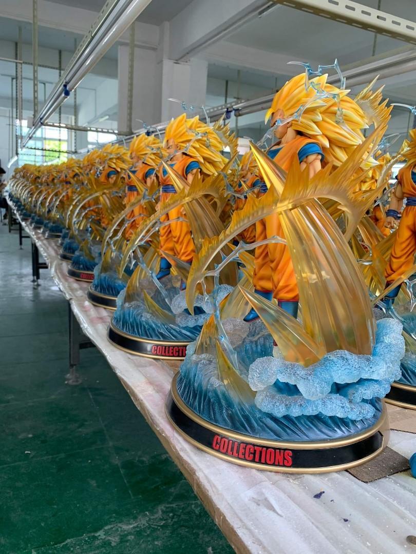 SALE![READY STOCK] FIGURE CLASS Dragon Ball Z Statue Super Saiyan 3 Son Goku, Hobbies & Toys