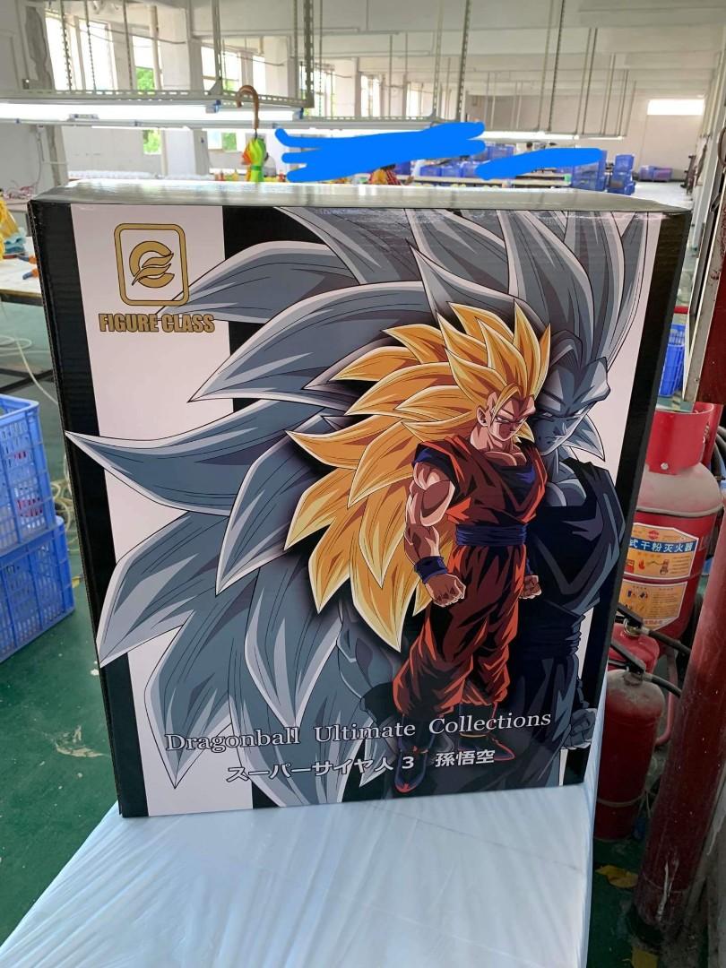 SALE![READY STOCK] FIGURE CLASS Dragon Ball Z Statue Super Saiyan 3 Son Goku, Hobbies & Toys