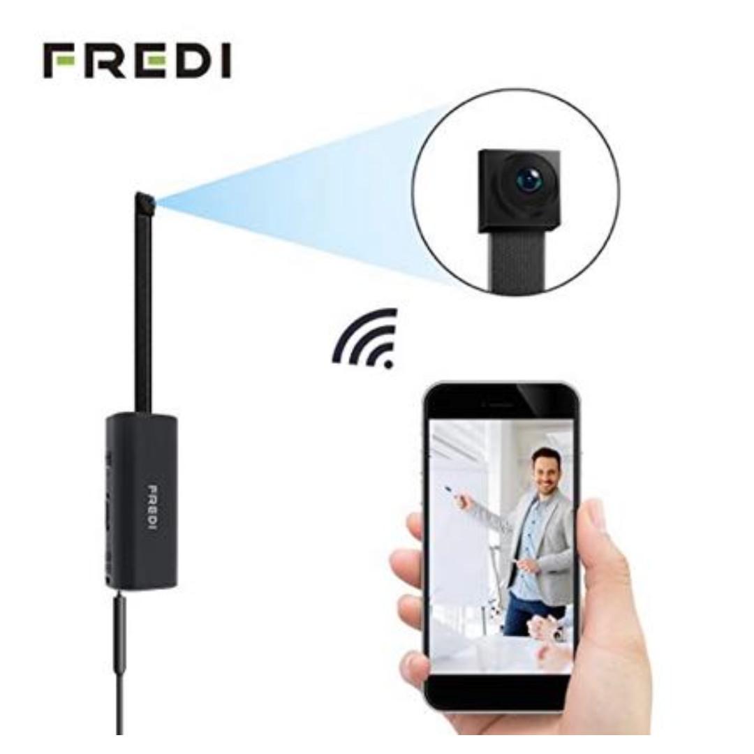 e2716 fredi hidden spy camera 720p hd wifi hidden camera mini spy cam small wireless home security surveillance cameras motion detection remote