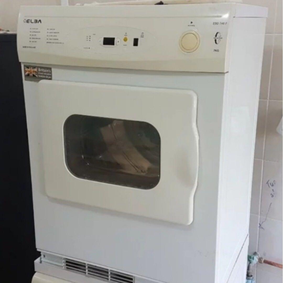 Elba 746F Dryer Tumble Dry Air Hot Clothes Drying Machine Laundry Shirt