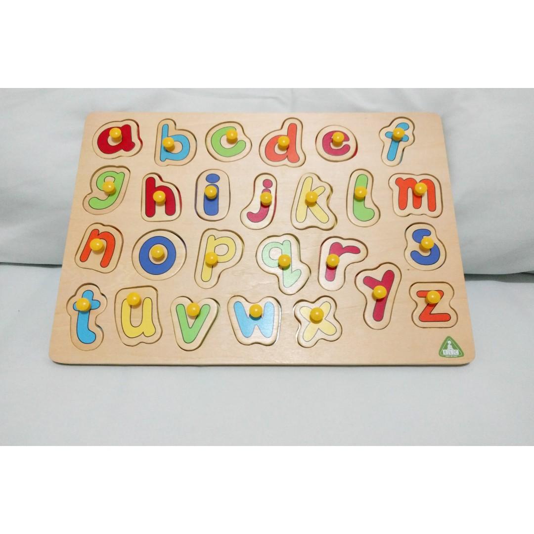 ELC Alphabet Puzzle, Bayi & Anak, Mainan & Baby Walker di Carousell