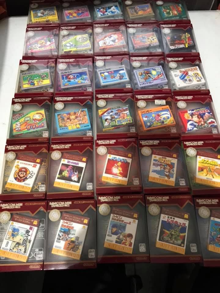 Famicom mini complete set of 30 Gameboy 