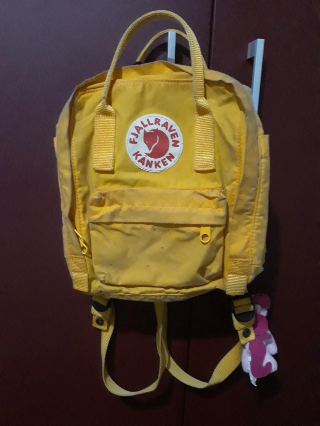 fjallraven yellow mini