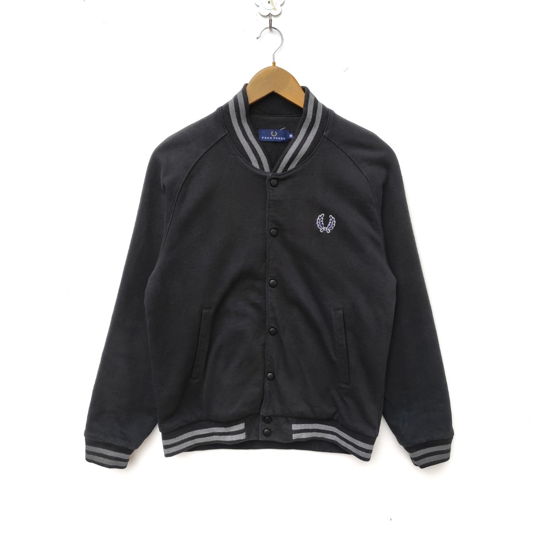 Fred perry varsity jacket cheap