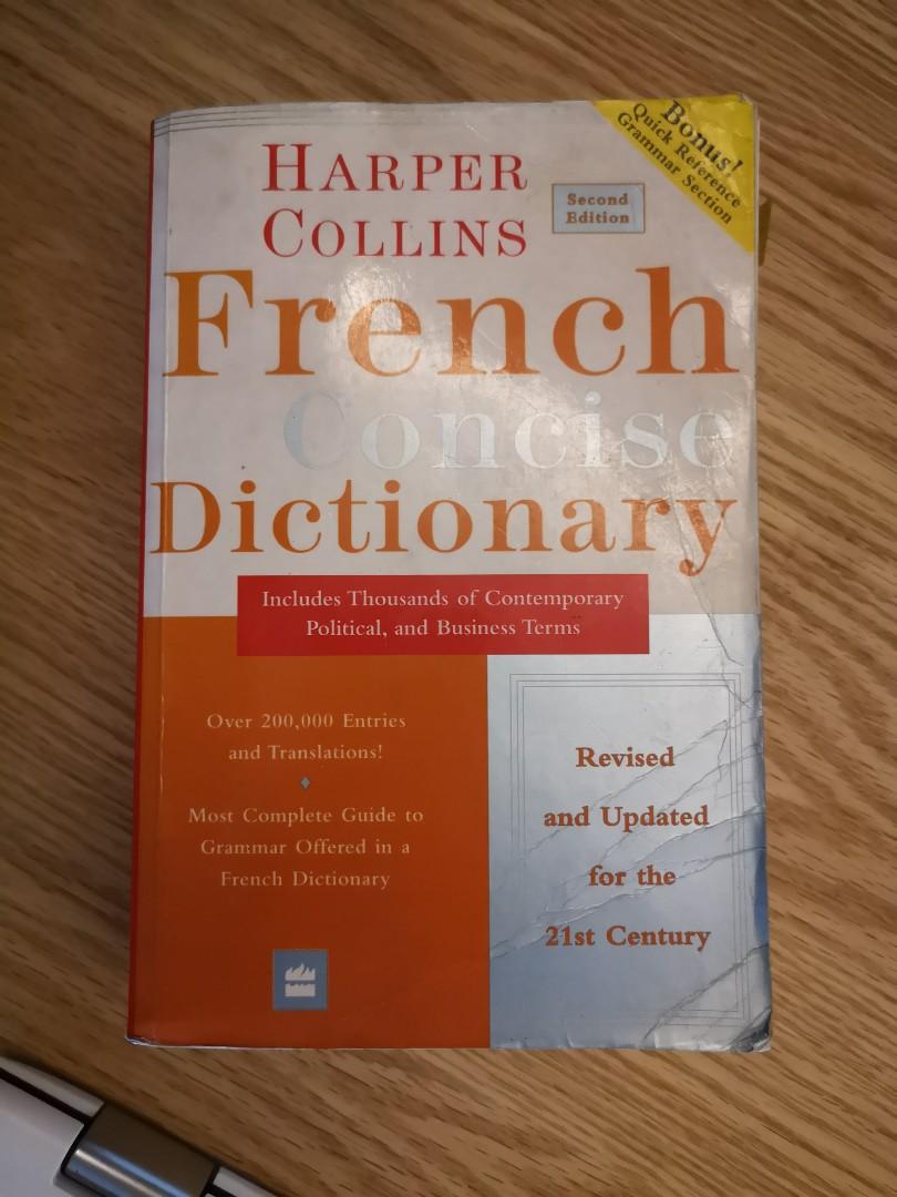 French concise dictionary （分類：補充練習）位於 Hong Kong。 由 lapzonier 提交（商品編號 237537220，圖片 1）。簡介： As photoed。