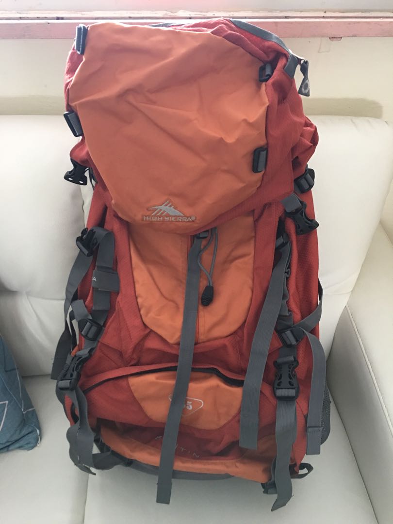 high sierra 65l backpack