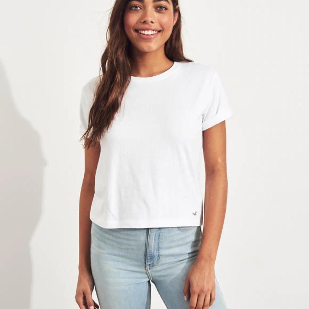 HOLLISTER Easy Crewneck T Shirt