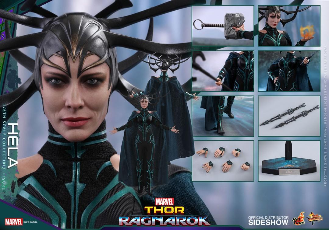 Hot Toys Hottoys Hela Thor Ragnarok Loki Avengers Mib Toys Games Bricks Figurines On Carousell