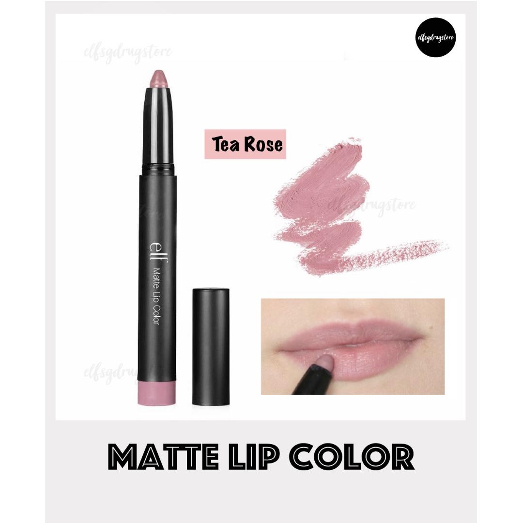 elf tea rose lipstick