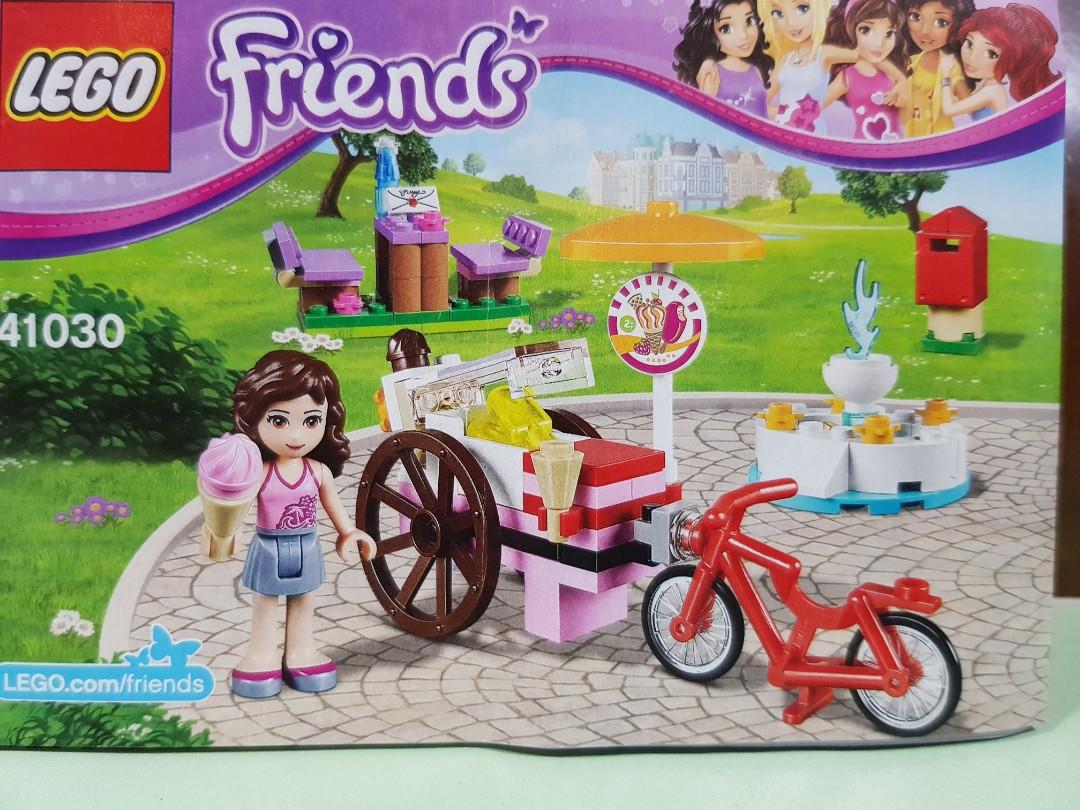lego friends ice cream stand