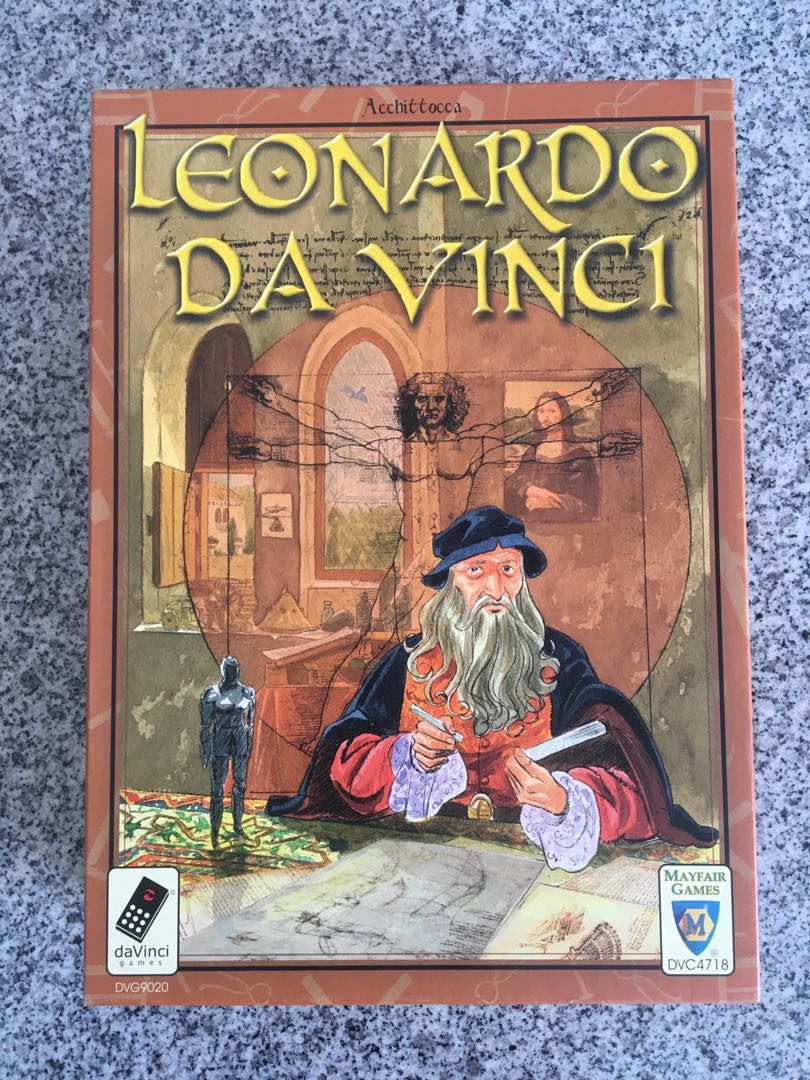 Leonardo Da Vinci Board Game Toys Games Board Games Cards On Carousell