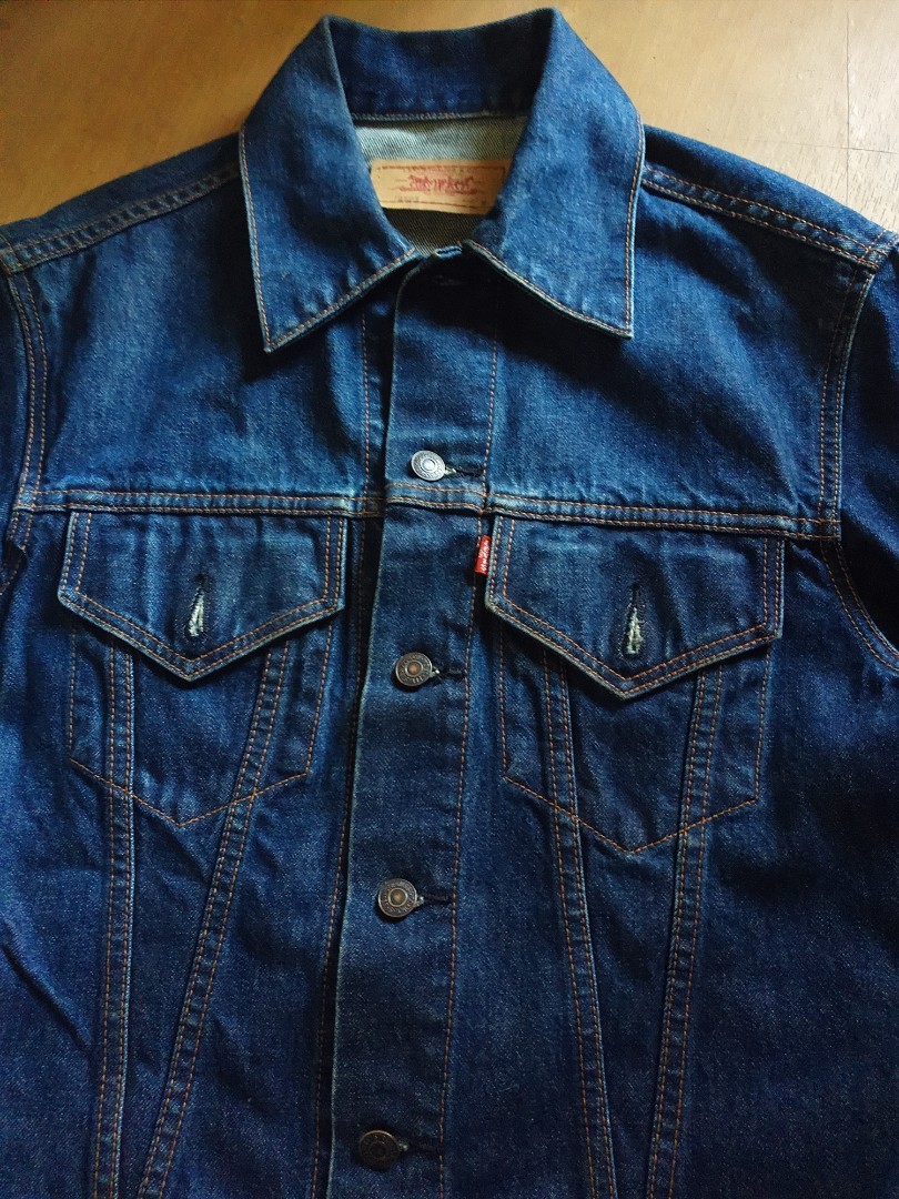 Levis trucker denim jacket blue indigo 