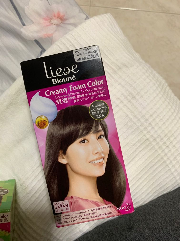 Liese Hair Dye Natural Ash Brown Health Beauty Hair Care On