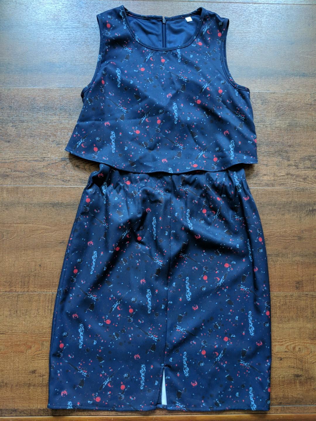 Lilypirates Paint Splash Dress Women S Fashion Clothes Dresses