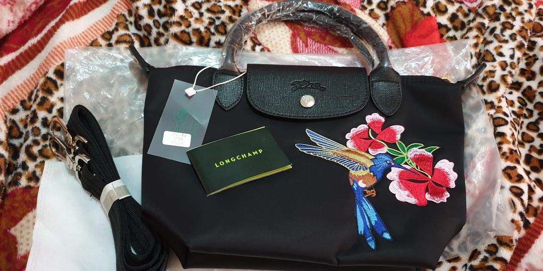 Longchamp flower bag cheap