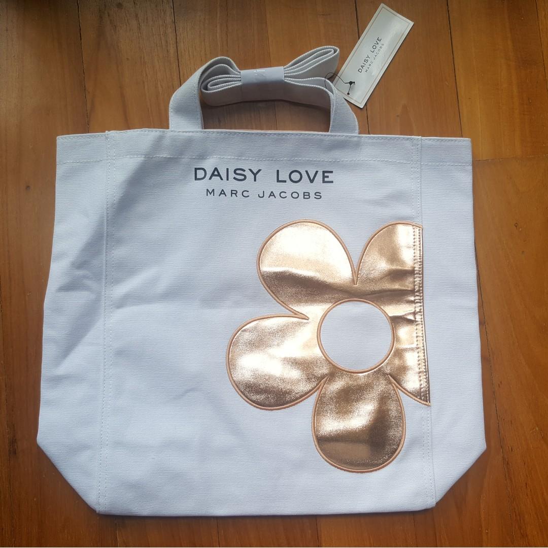 Marc Jacobs Daisy Love Tote Canvas Bag