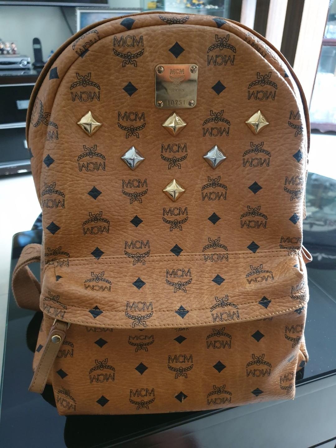 mcm backpack small size cm