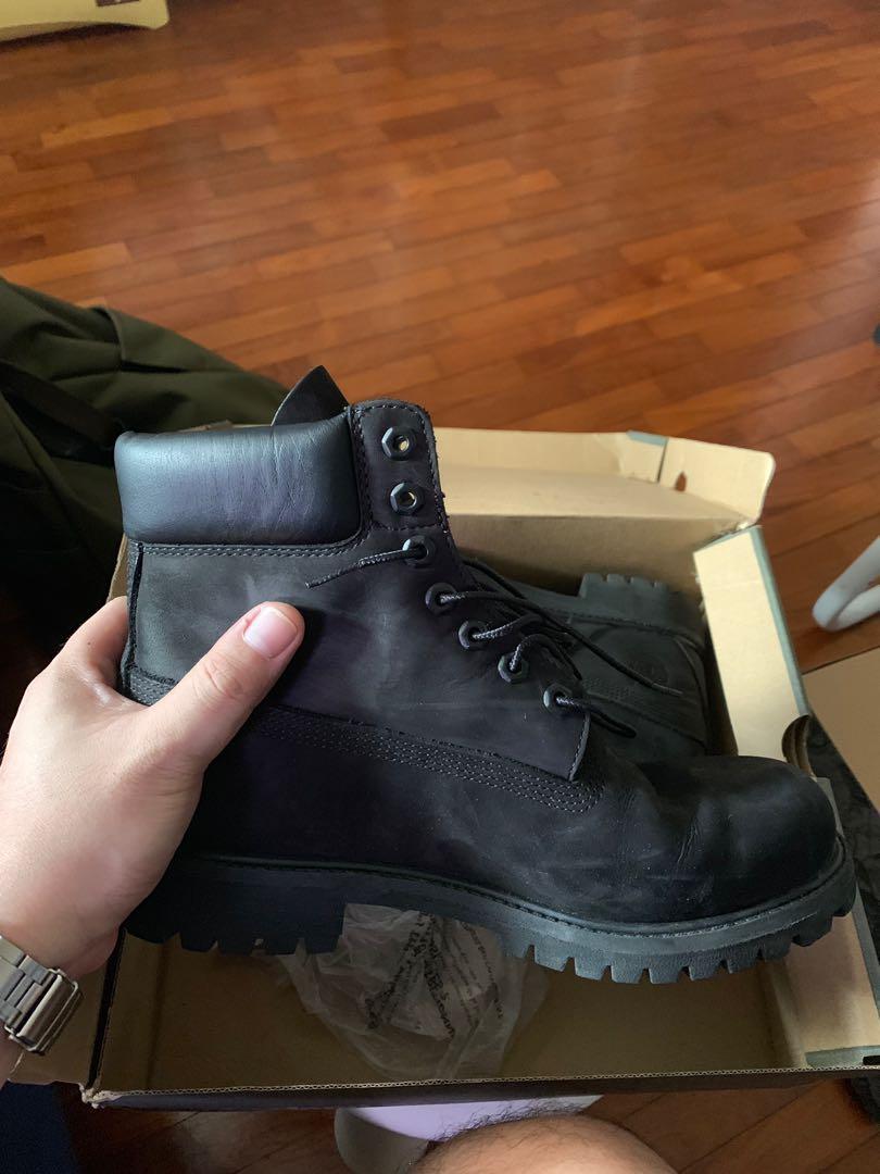 mens black classic timberland boots