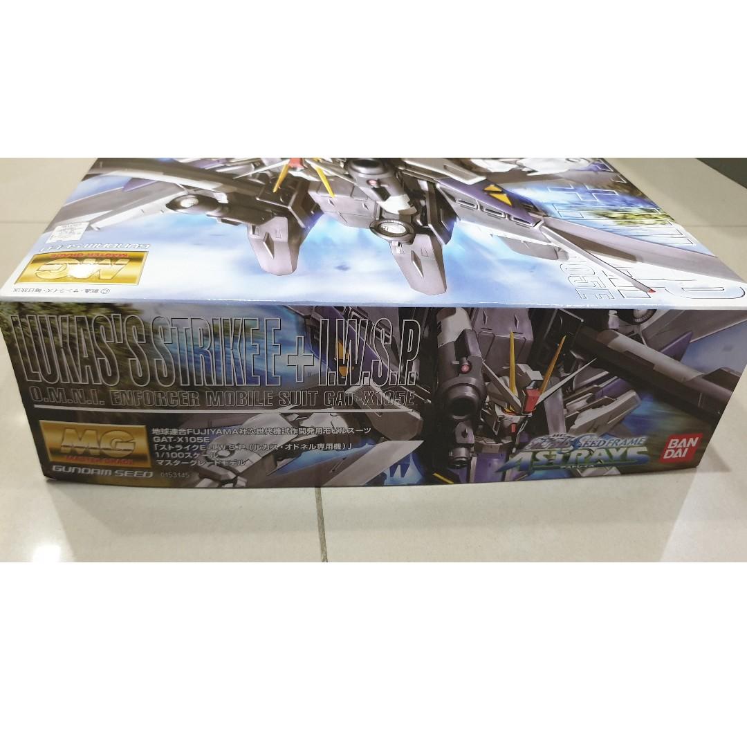 MG GAT-X105E STRIKE E + I.W.S.P. GUNDAM, Hobbies & Toys, Toys & Games ...