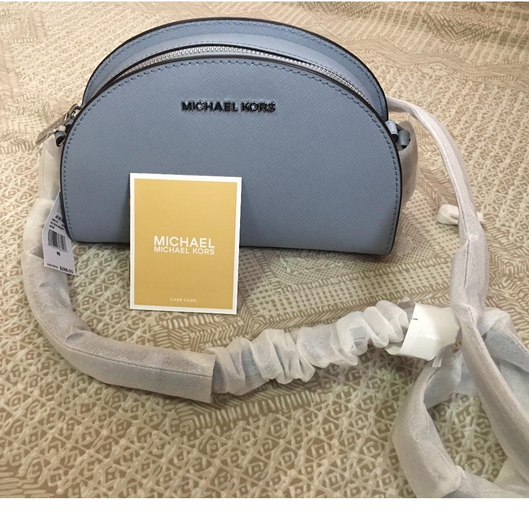 michael kors half moon bag