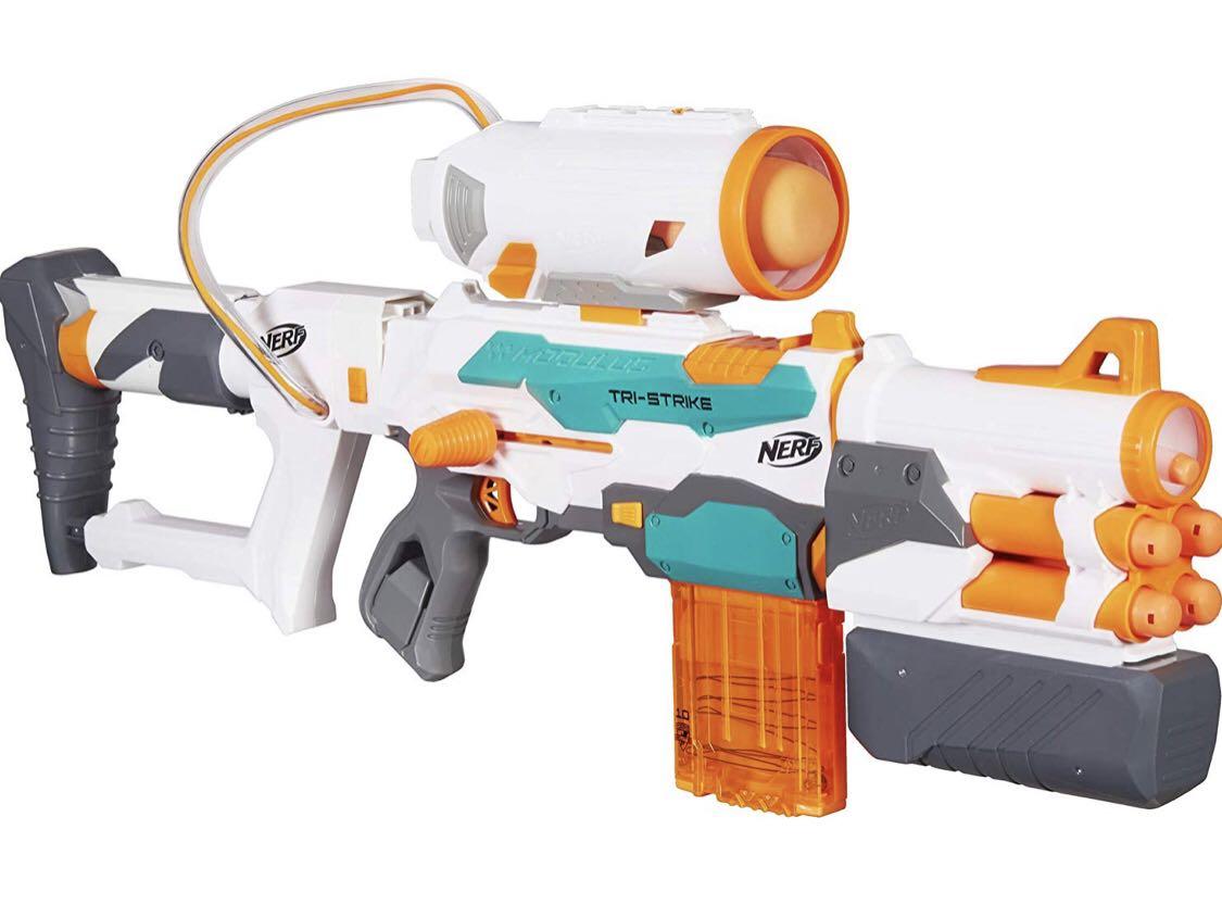 Nerf Modulus Tri Strike Toys Games Others On Carousell
