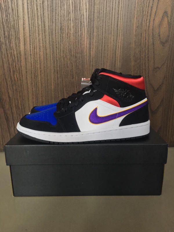 air jordan 1 mid lakers top 3