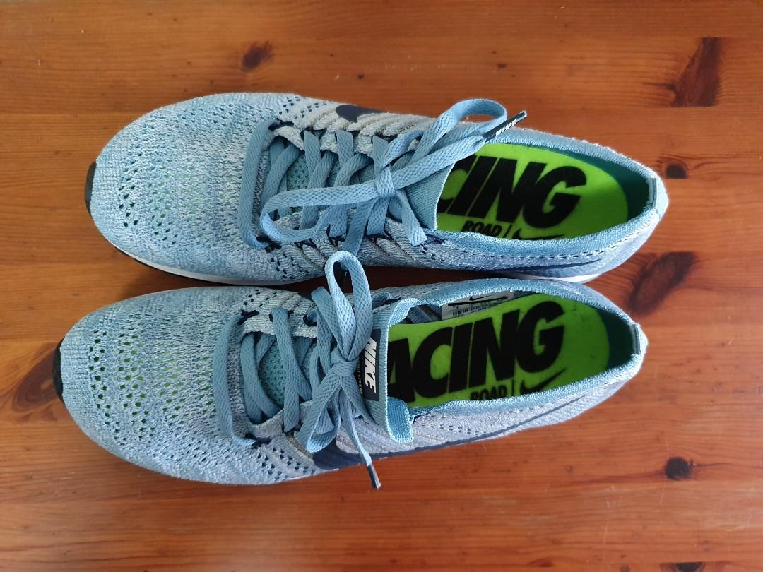 Nike Flyknit Streak Cerulean Thunder Blue Men s Fashion Footwear Sneakers on Carousell