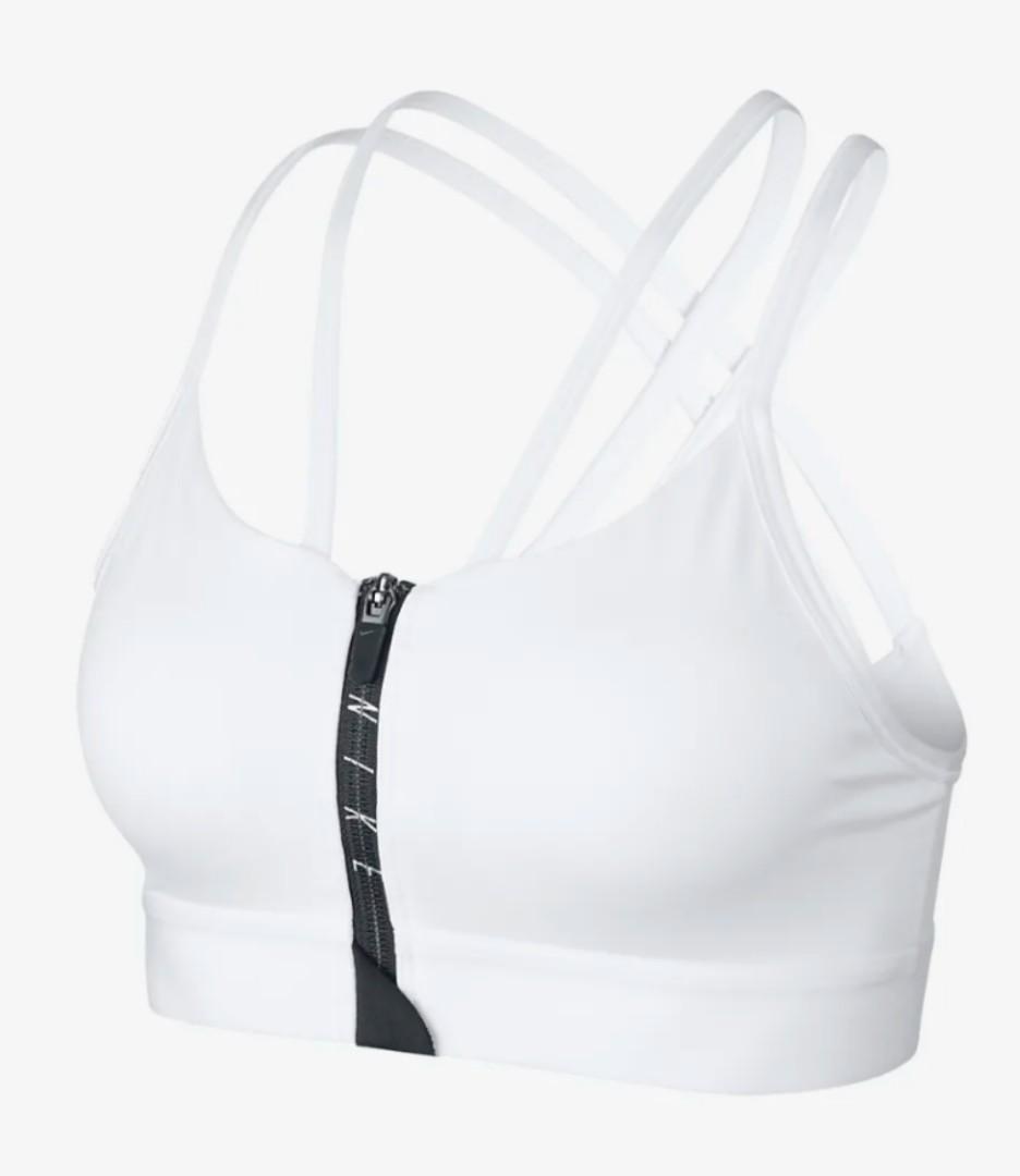 nike indy sports bra white