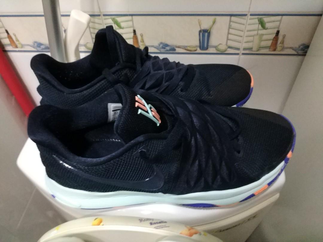 kyrie irving shoes red and white