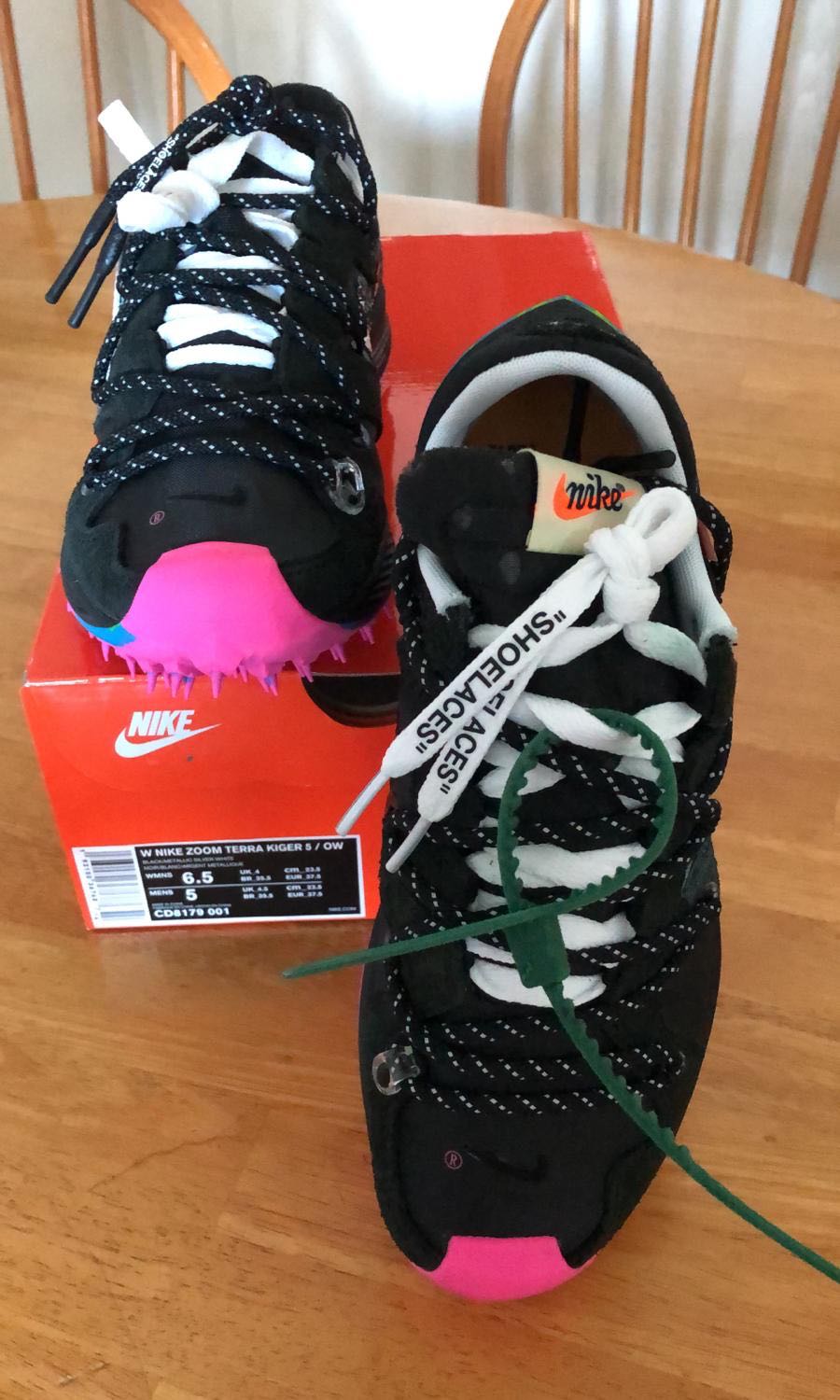 Nike Zoom Terra Kiger 5 Ow Off White Us6 Hk Online 中簽貨 Nike Zoom Terra Kiger 5 Ow Off White