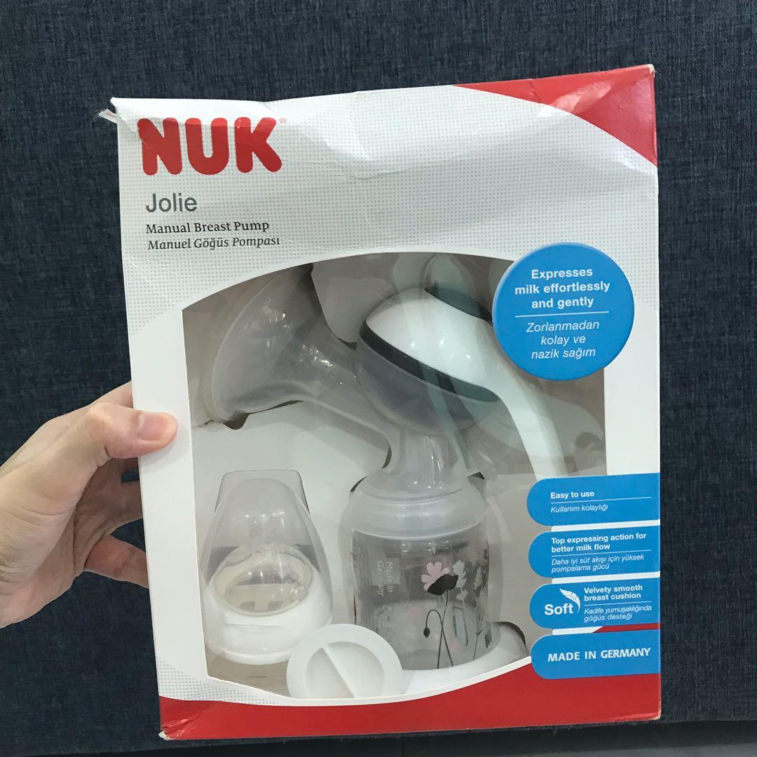 Nuk Jolie Manual Breast Pump Babies Kids Nursing Feeding On