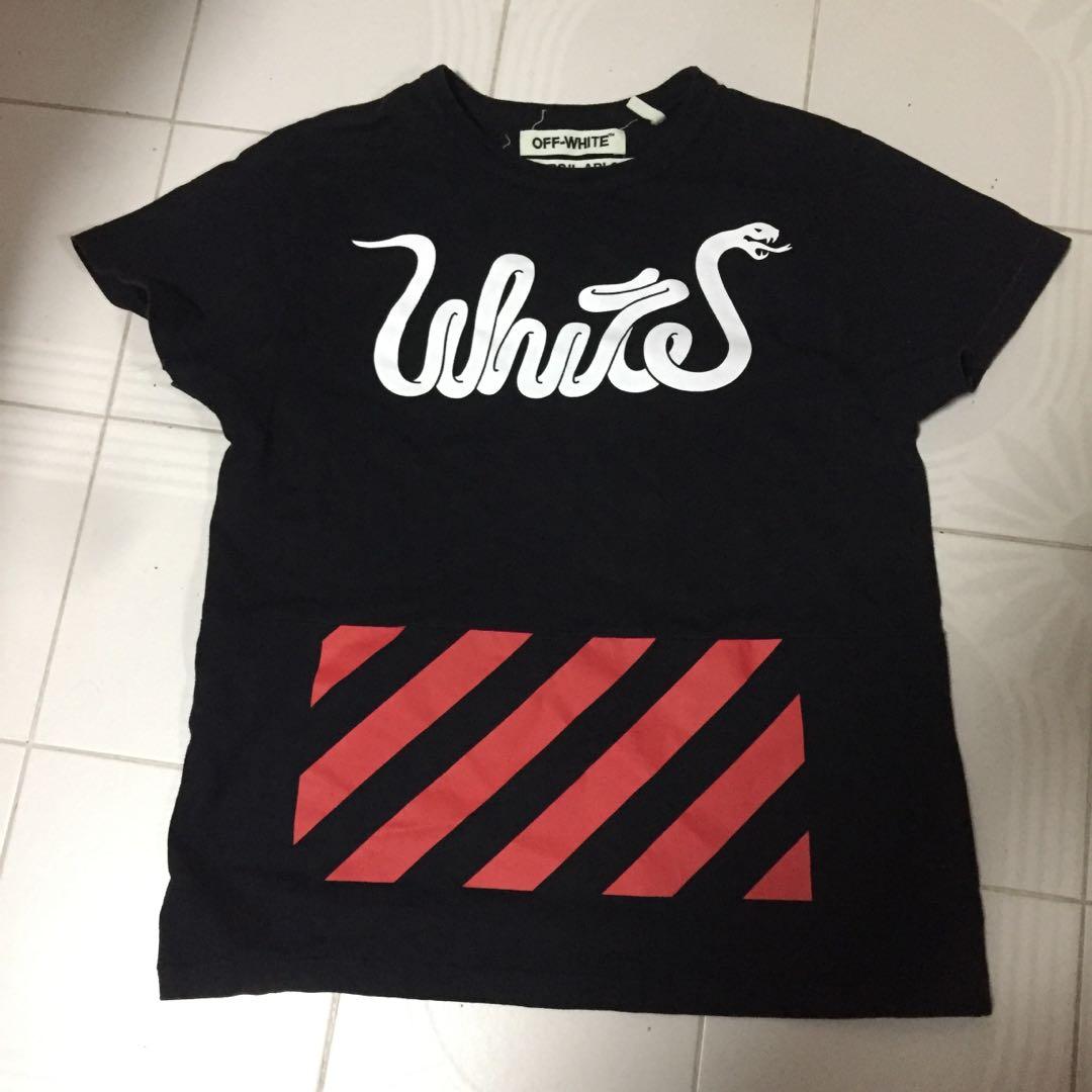 Off white snake shirt outlet