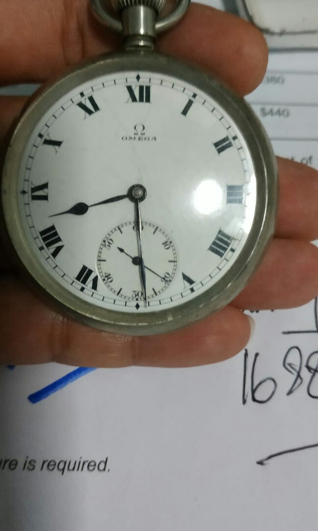 Omega pocket watch.. Vintage and highly 