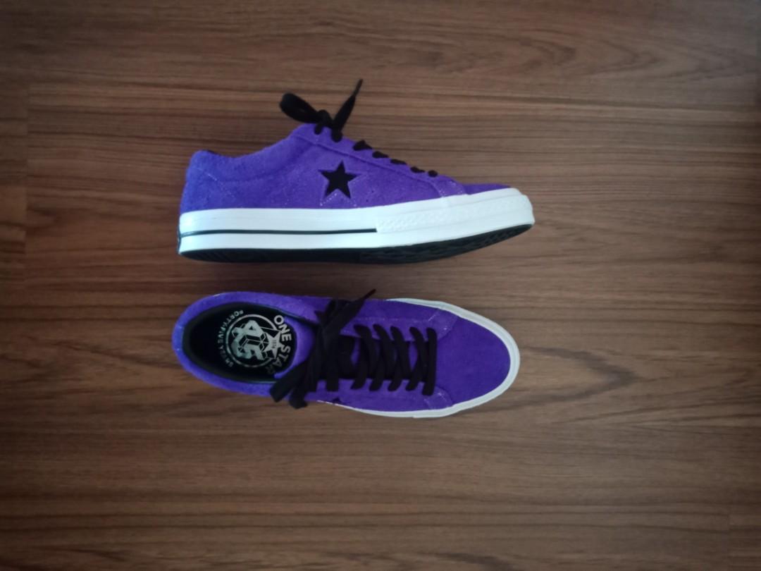 One Star Dark Star Vintage Suede Ox Converse