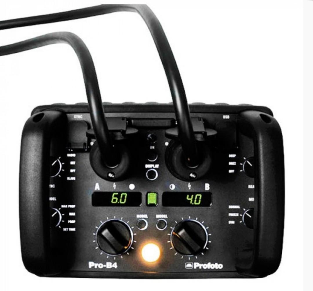 Profoto B4 (Category: Lighting & Studio Equipment) located in Singapore. Submitted by unlimitthelimit (Listing ID 237487534, Image 2). Description: HIGHLIGHTS Still the most advance battery power pack from Profoto .Extremely fast recycling: 0.03-0.99s .Unmatched flash duration 1/2,000s-1/25,000s. 11 f-stops power range (1-1,000Ws). Tough and Robust Exchangeable, high capacity LiFe (Li-Ion) battery. 220 full power flashes from a single battery. 45