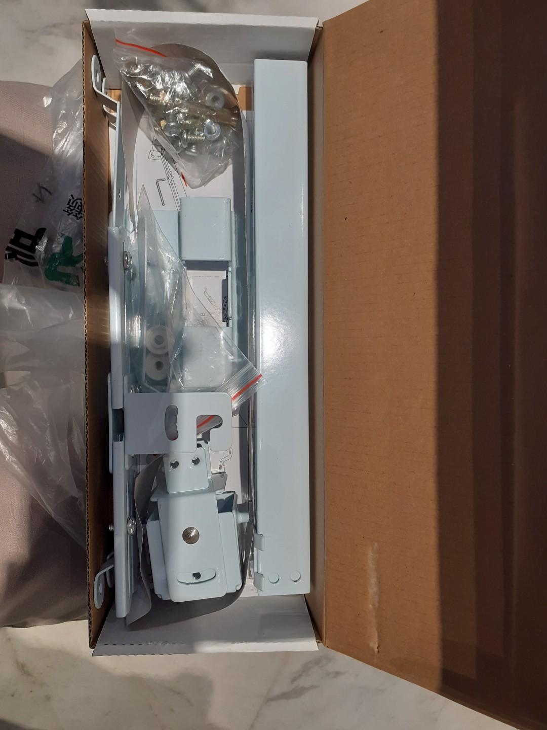 Projector Bracket (Category: Projectors) located in Quezon City. Submitted by goodviberco (Listing ID 237561432, Image 2). Description: Universal Projector Bracket Other Products TV Cart Stand Wall mount RV Bracket Ceiling mount TV Bracket.