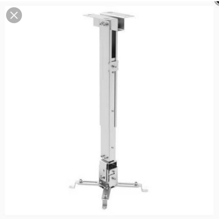 Projector Bracket (Category: Projectors) located in Quezon City. Submitted by goodviberco (Listing ID 237561432, Image 3). Description: Universal Projector Bracket Other Products TV Cart Stand Wall mount RV Bracket Ceiling mount TV Bracket.