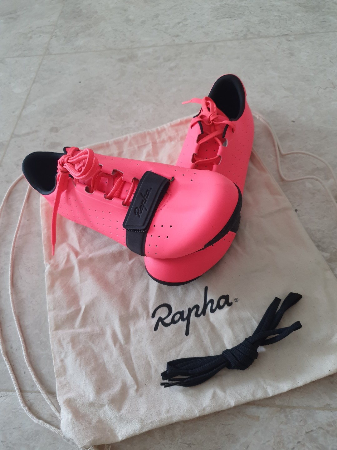 rapha pink shoes