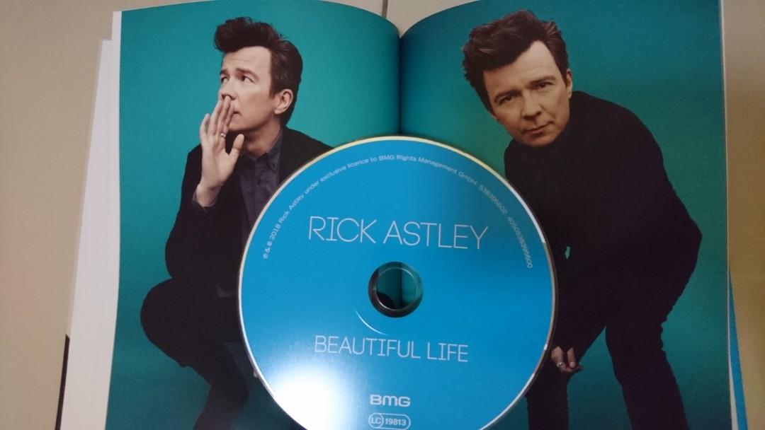 Rick Astley Beautiful Life Autographed Deluxe Cd Box Set Made In Eu Music Media Cds Dvds Other Media On Carousell