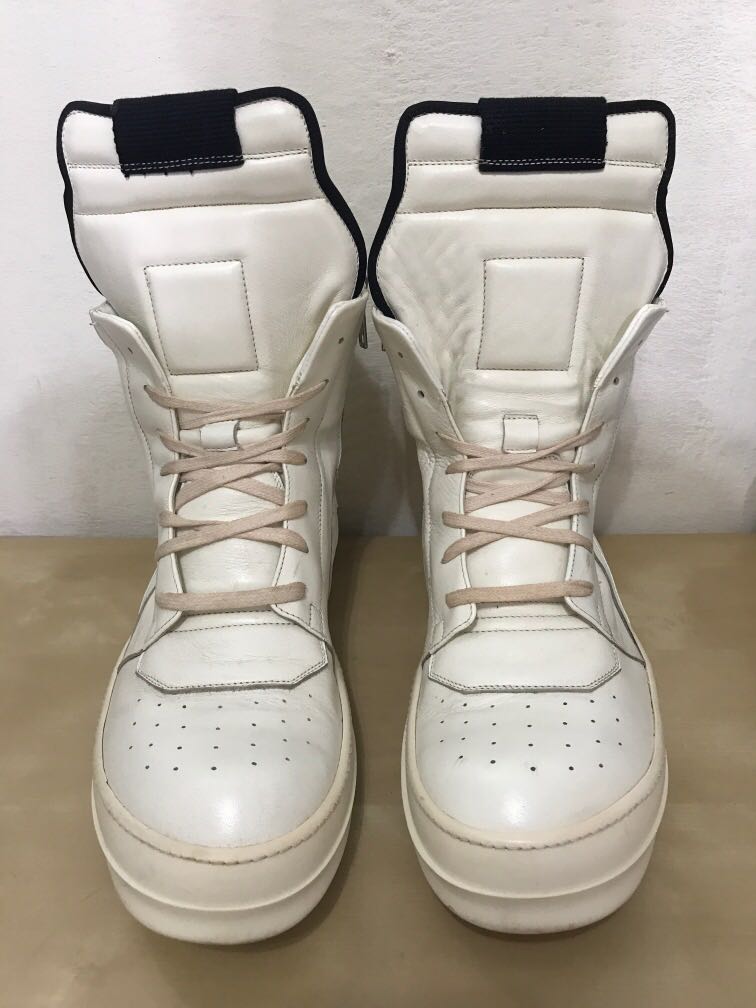 rick owens geobasket milk