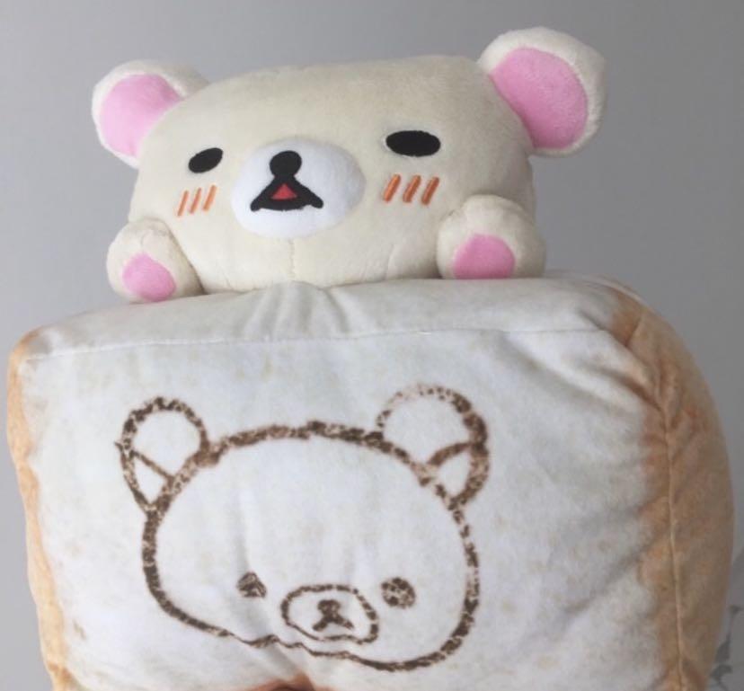 rilakkuma bread plush