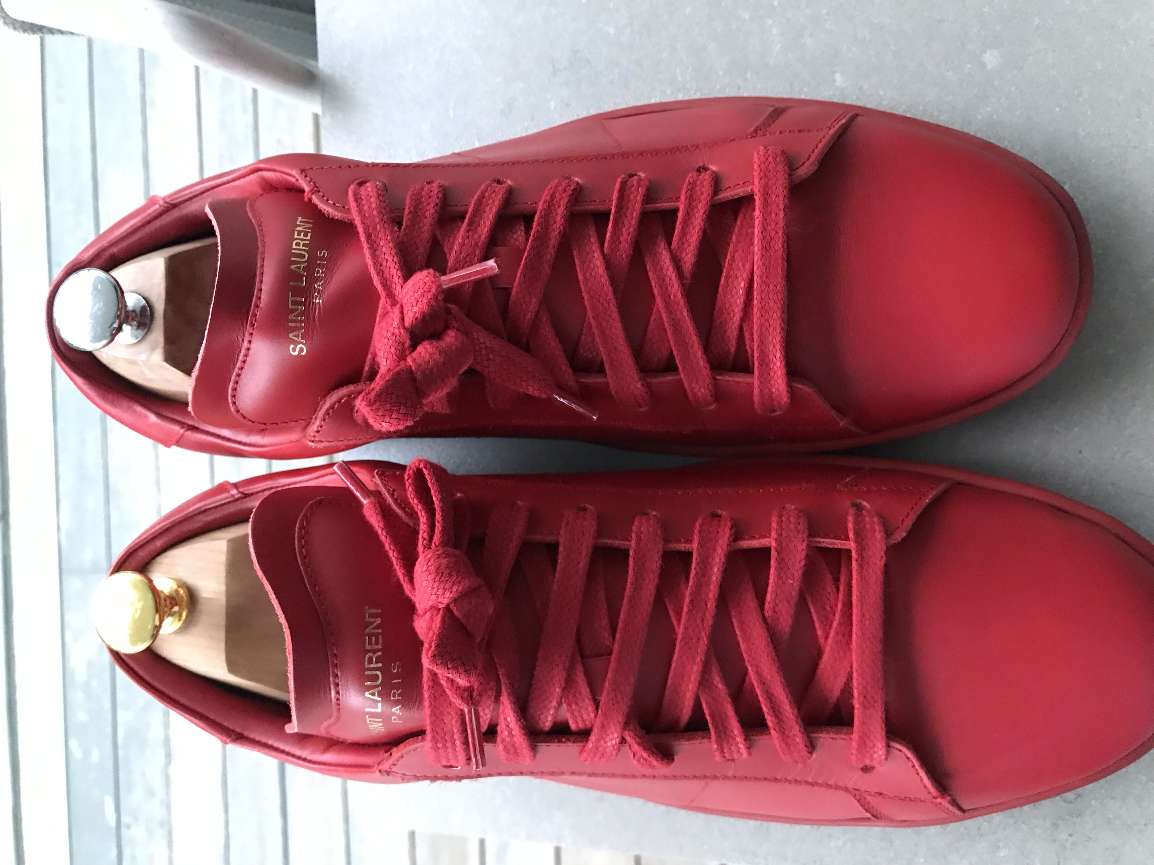 saint laurent red shoes