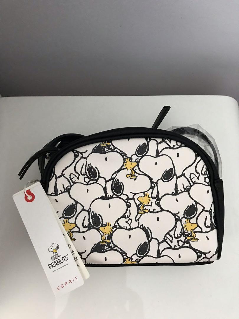 Snoopy Peanuts Small Sling Bag, Luxury, Bags u0026 Wallets on Carousell