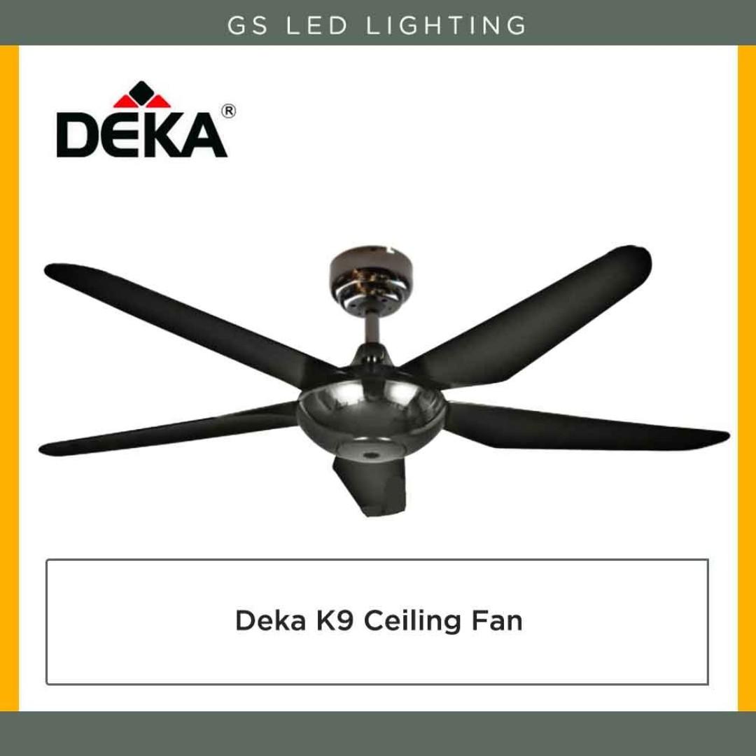 Special Short Rod Deka K9 56 5 Blades Ceiling Fan Suitable For