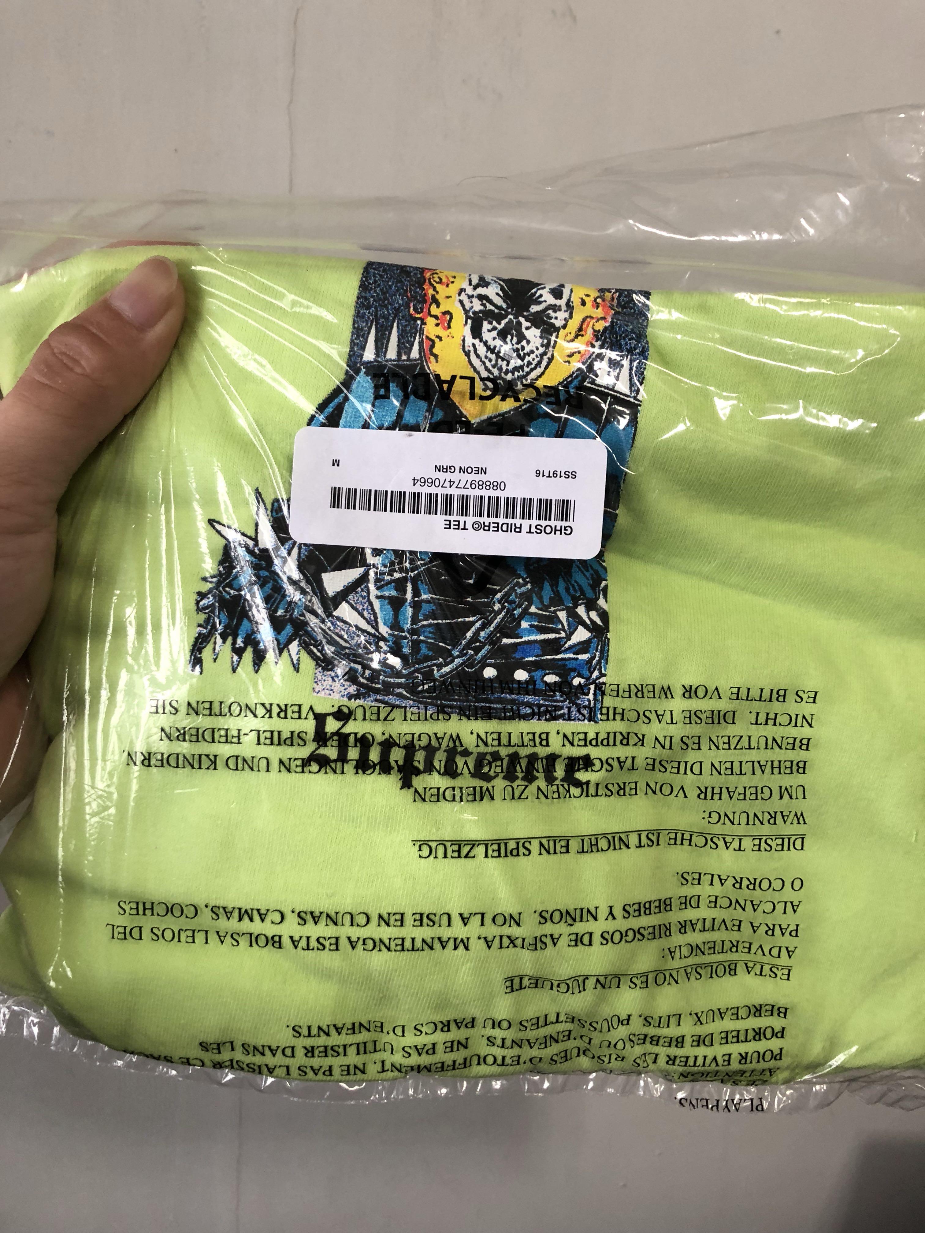 Supreme T Shirts For Men Supreme Ghost Rider Tee T Shirt Ss19 Ss19t16 Brand New Clothing Shoes Accessories Ssnslk Com