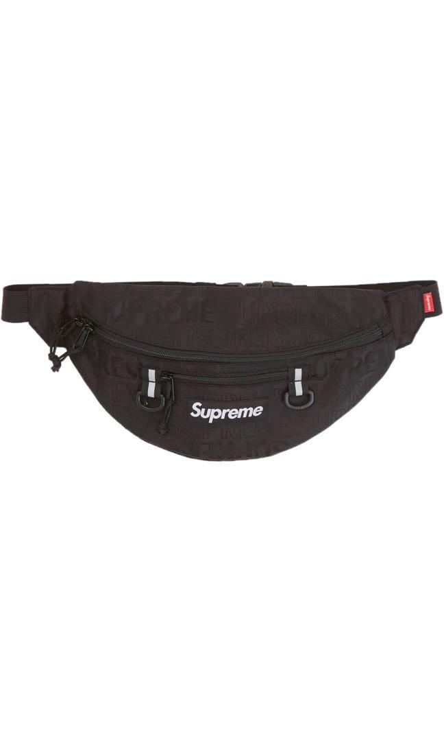 supreme fanny pack white