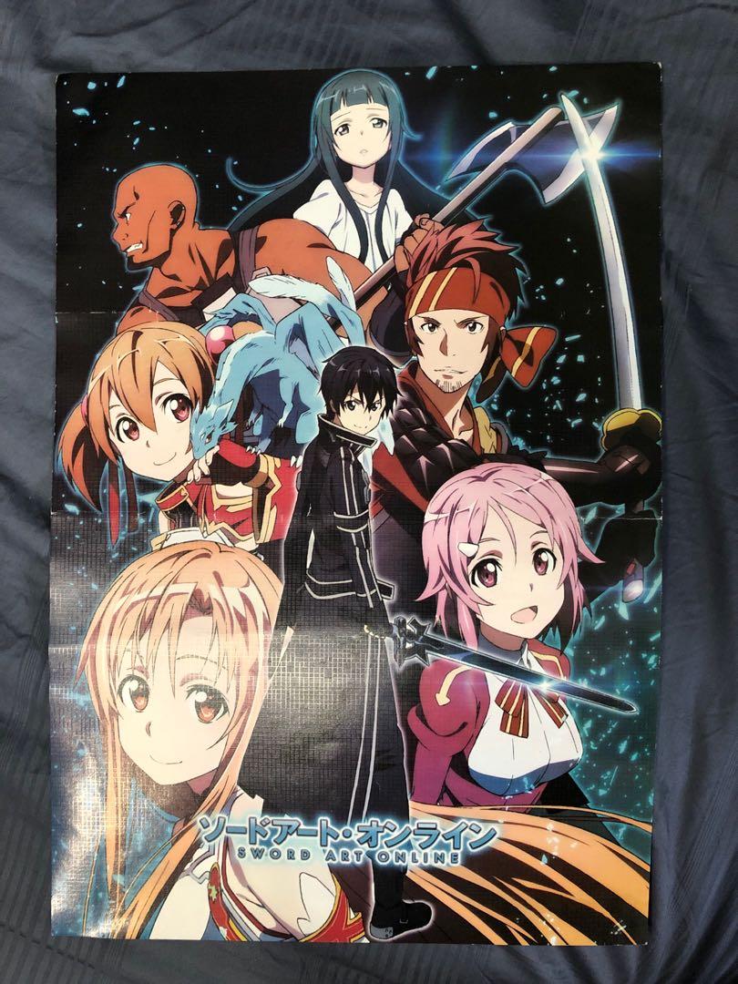 Wallpaper Sword Art Online Poster Entertainment J Pop On Carousell Desktop Wallpaper