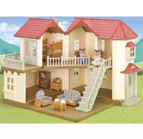 sylvanian families city house with lights price
