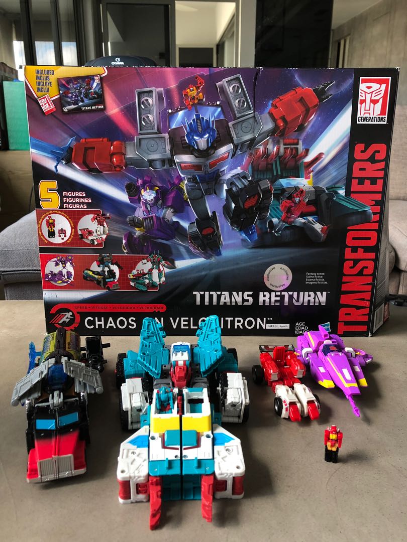 titans return chaos on velocitron